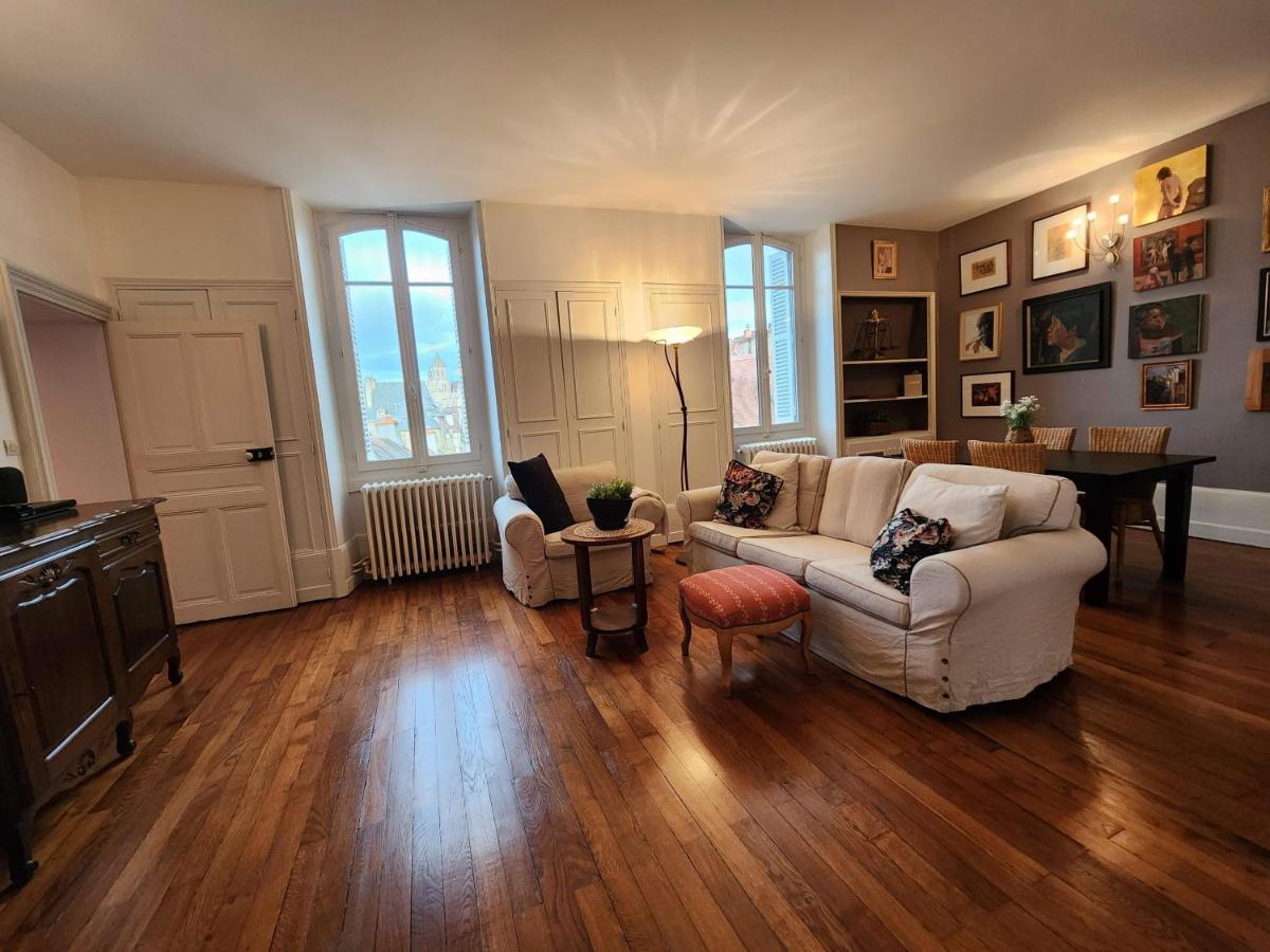 Apartment Bonnard - Best View In Dijon 90 Sqm Airconditioned Apart Eksteriør billede